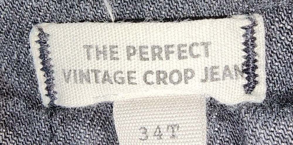 Madewell The Perfect Vintage Crop Jeans Size 34T - Picture 3 of 5